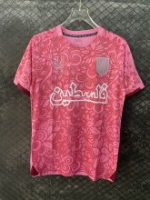 24/25  Palestine Training Clothing  Pink  1:1 Quality Soccer Jersey