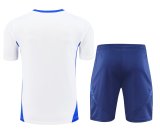 24/25  Italy Training Suit White 1:1 Quality Training Jersey