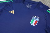 24/25 Italy Training Suit Blue 1:1 Quality Training Jersey