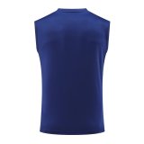 24/25 Italy Training Suit  Blue  1:1 Quality Training Vest（A-Set