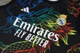 24/25  Real Madrid Black  1:1 Quality Training Vest（A-Set）