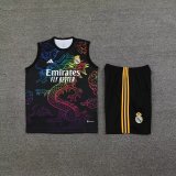 24/25  Real Madrid Black  1:1 Quality Training Vest（A-Set）