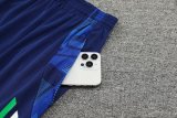 24/25  Italy Training Suit White 1:1 Quality Training Jersey
