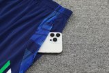 24/25 Italy Training Suit  Blue  1:1 Quality Training Vest（A-Set