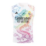 24/25  Real Madrid  White 1:1 Quality Training Vest（A-Set）