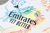 24/25  Real Madrid  White 1:1 Quality Training Vest（A-Set）
