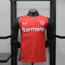 24/25 Bayer Leverkusen Home Player 1:1  Version Soccer Jersey