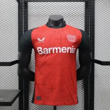 24/25 Bayer Leverkusen Home Player 1:1  Version Soccer Jersey