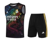 24/25  Real Madrid Black  1:1 Quality Training Vest（A-Set）
