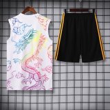 24/25  Real Madrid  White 1:1 Quality Training Vest（A-Set）