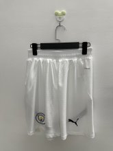 24/25 Manchester City Home White Player 1:1 Shorts