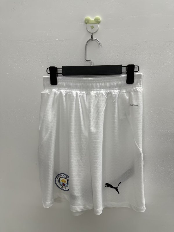 24/25 Manchester City Home White Player 1:1 Shorts
