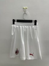 24/25  AC Milan Home White Shorts