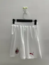 24/25  AC Milan Home White Shorts