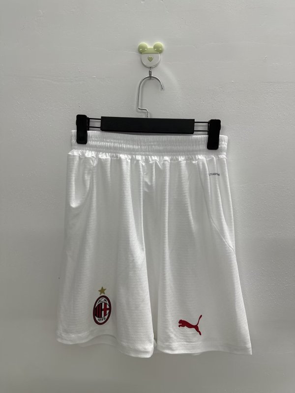 24/25  AC Milan Home White Shorts