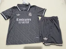24/25 Real Madrid Third Kids Soccer Jersey