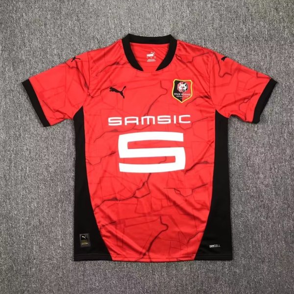 24/25 Stade Rennais Home Fans 1:1 Quality Soccer Jersey