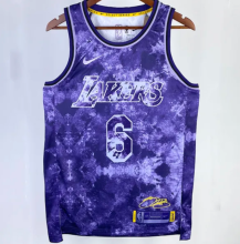 23/24 Lakers PALL #1 Purple Honor Edition  1:1 Quality NBA Jersey