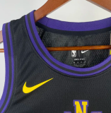 23/24 Lakers HACHIMURA #28 Black City Edition 1:1 Quality NBA Jersey