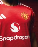 24/25 Manchester United  Home  Player 1:1 Quality Soccer Jersey