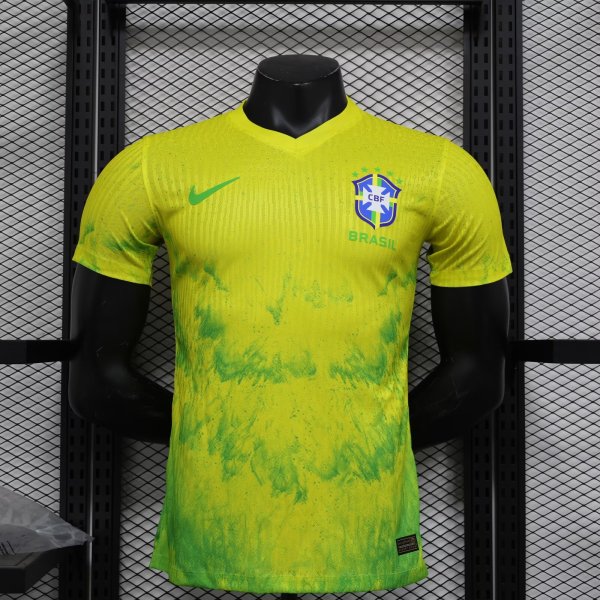 24/25 Brazil Special Edition Yellow Player 1:1 Quality Soccer Jersey