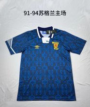 1991/1994 Scotland Home 1:1 Quality Retro Soccer Jersey