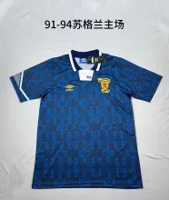 1991/1994 Scotland Home 1:1 Quality Retro Soccer Jersey