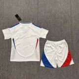 24/25  Lyonnais Home Kids Kits 1:1 Quality Soccer Jersey