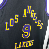 2025 Lakers JAMES JR. #9 Black City Edition1:1 Quality NBA Jersey热压