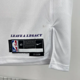 2025 Lakers JAMES JR. #9 White City Edition 1:1 Quality NBA Jersey热压