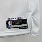 2025 Lakers  ANTHONY #7 White  1:1 Quality NBA Jersey热压