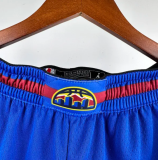 2025 Nuggets Blue Cotton 1:1 Quality NBA Pants