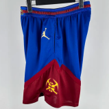 2025 Nuggets Blue Cotton 1:1 Quality NBA Pants