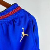 2025 Nuggets Blue Cotton 1:1 Quality NBA Pants