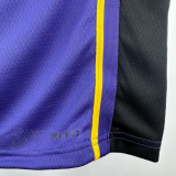 2025 Lakers JAMES JR. #9 Blue 1:1 Quality NBA Jersey热压
