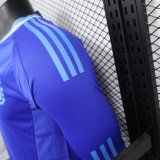 24/25 Argentina Away 3-Stars Long Sleeve Player 1:1 Quality  Soccer Jersey