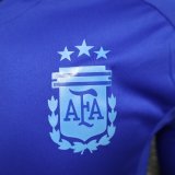 24/25 Argentina Away 3-Stars Long Sleeve Player 1:1 Quality  Soccer Jersey