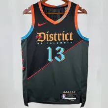 2025 Wizards POOLE #13 Black City Edition  1:1 Quality NBA Jersey