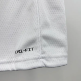 2025 Lakers WETBROOK #0 White  1:1 Quality NBA Jersey 热压