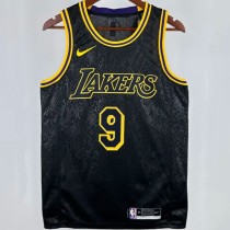 2025 Lakers JAMES JR. #9 Black 1:1 Quality NBA Jersey热压