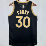 2025 Warriors CURRY #30 Black Honor Edition  1:1 Quality NBA Jersey