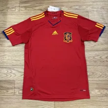 2009/2010 Spain Home Fans 1:1 Quality Retro Soccer Jersey