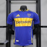 24/25  Boca Home Blue Player 1:1 Quality Soccer Jersey