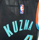 2025 Wizards KUZMA #33 Black City Edition  1:1 Quality NBA Jersey