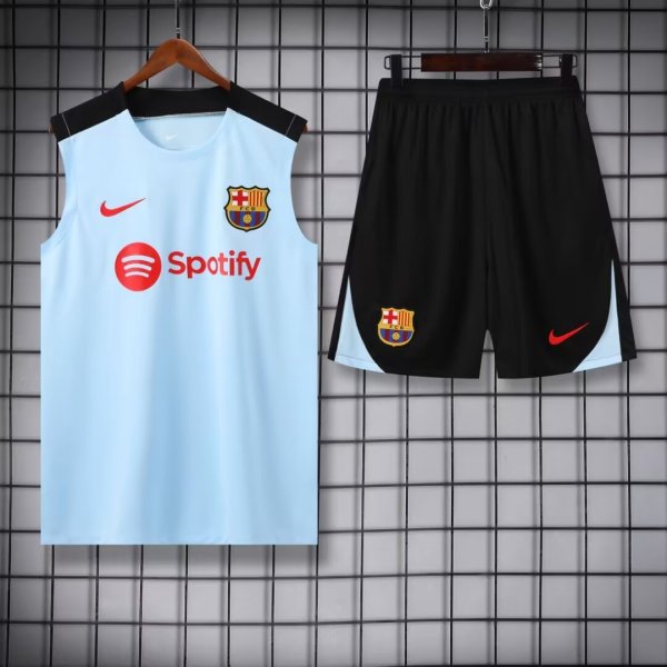 24/25 Barcelona Blue 1:1 Quality Training Vest （A-Set）