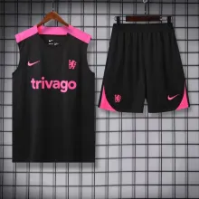 24/25 Chelsea Black 1:1 Quality Training Vest（A-Set）