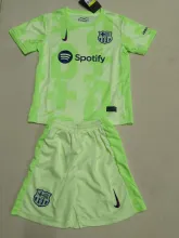 24/25 Barcelona Third Kids Kits 1:1  Soccer Jersey