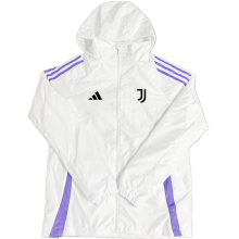 24/25 Juventus White Windbreaker