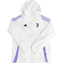 24/25 Juventus White Windbreaker