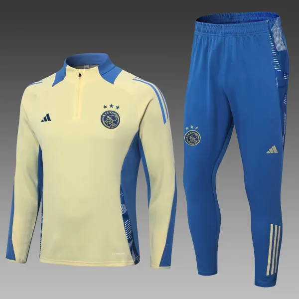 24/25  Ajax Training  Light Yellow 1:1 Quality Training Jersey